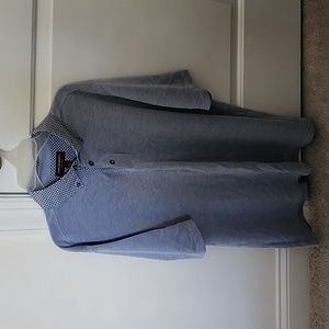 LARGE Johnston & Murphy Polo Light Blue
